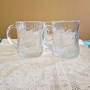 Set of 4 Canterbury Crocus Coffee Mugs